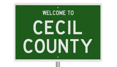 İşaretli yeşil 3D otoyol