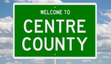 İşaretli yeşil 3D otoyol