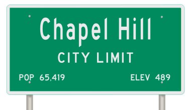 İşaretli yeşil 3D otoyol 