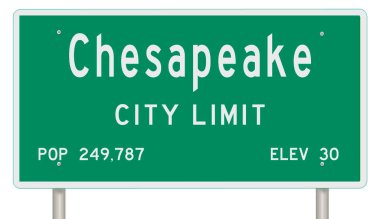 İşaretli yeşil 3D otoyol 