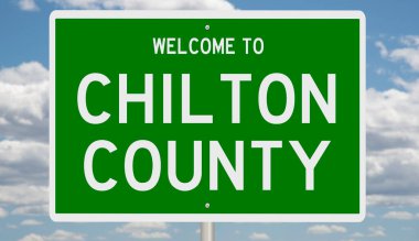 İşaretli yeşil 3D otoyol