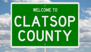 İşaretli yeşil 3D otoyol