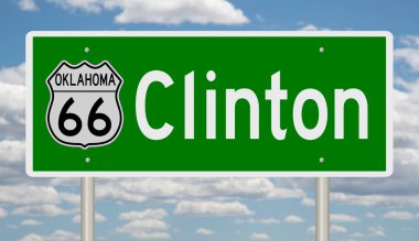 İşaretli yeşil 3D otoyol