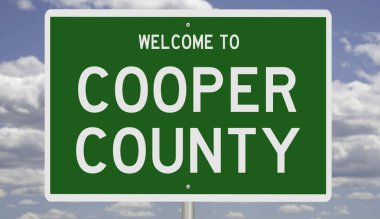 İşaretli yeşil 3D otoyol