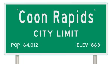 İşaretli yeşil 3D otoyol