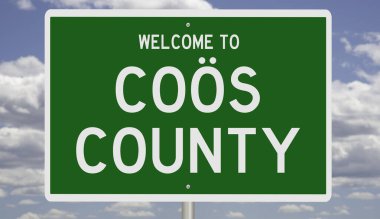 İşaretli yeşil 3D otoyol