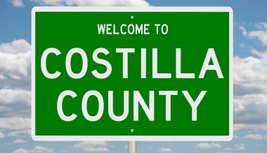 İşaretli yeşil 3D otoyol