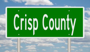 İşaretli yeşil 3D otoyol