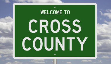 İşaretli yeşil 3D otoyol