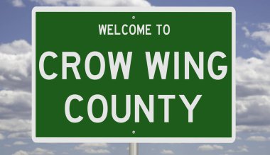 İşaretli yeşil 3D otoyol