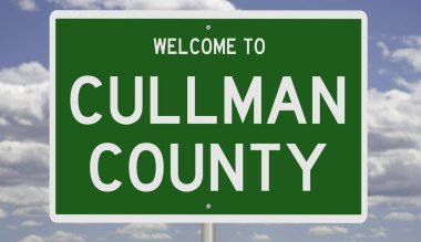 İşaretli yeşil 3D otoyol