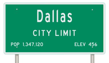 İşaretli yeşil 3D otoyol