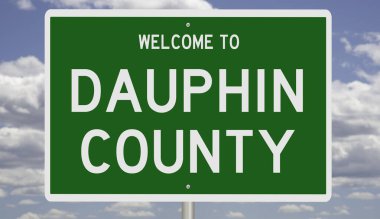 İşaretli yeşil 3D otoyol