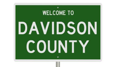 İşaretli yeşil 3D otoyol