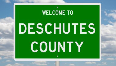 İşaretli yeşil 3D otoyol