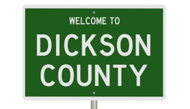 İşaretli yeşil 3D otoyol