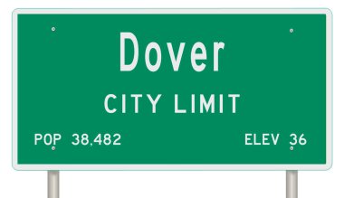 İşaretli yeşil 3D otoyol