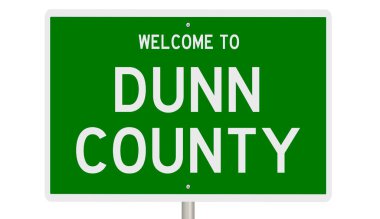 İşaretli yeşil 3D otoyol