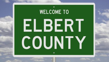 İşaretli yeşil 3D otoyol