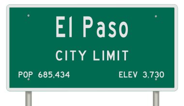 İşaretli yeşil 3D otoyol