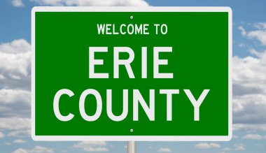 İşaretli yeşil 3D otoyol