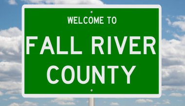 İşaretli yeşil 3D otoyol