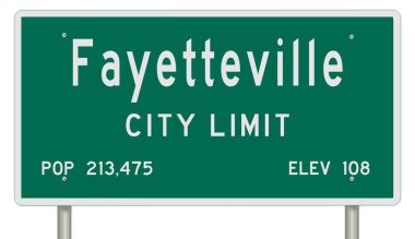 İşaretli yeşil 3D otoyol