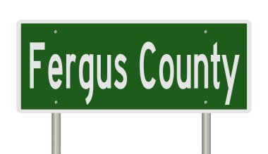 İşaretli yeşil 3D otoyol