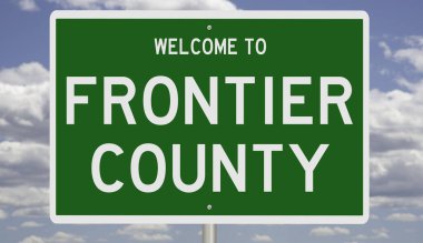 İşaretli yeşil 3D otoyol