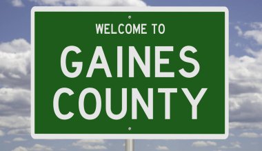 İşaretli yeşil 3D otoyol