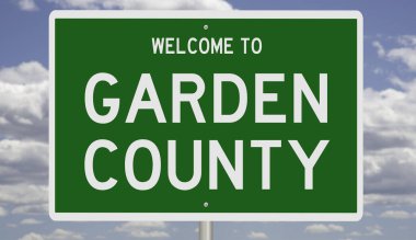 İşaretli yeşil 3D otoyol