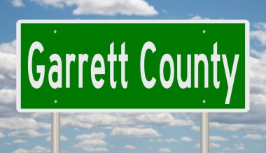 İşaretli yeşil 3D otoyol