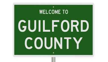 İşaretli yeşil 3D otoyol