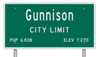 İşaretli yeşil 3D otoyol