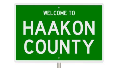 İşaretli yeşil 3D otoyol