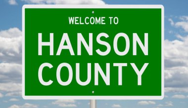 İşaretli yeşil 3D otoyol