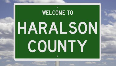 İşaretli yeşil 3D otoyol