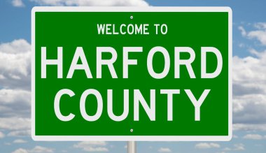 İşaretli yeşil 3D otoyol