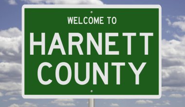 İşaretli yeşil 3D otoyol