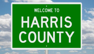 İşaretli yeşil 3D otoyol