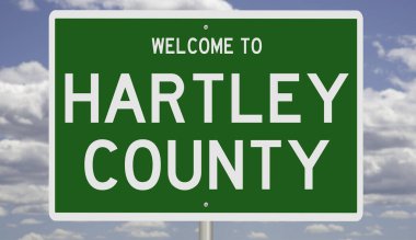 İşaretli yeşil 3D otoyol