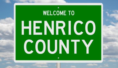 İşaretli yeşil 3D otoyol