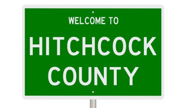 İşaretli yeşil 3D otoyol