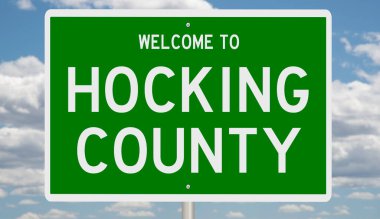 İşaretli yeşil 3D otoyol