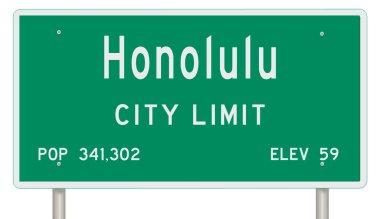 İşaretli yeşil 3D otoyol