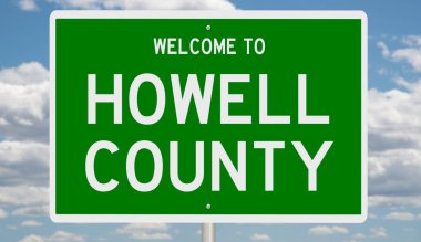 İşaretli yeşil 3D otoyol