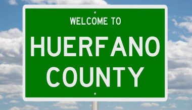 İşaretli yeşil 3D otoyol