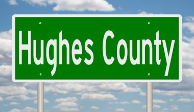 İşaretli yeşil 3D otoyol