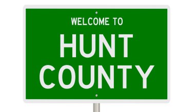 İşaretli yeşil 3D otoyol