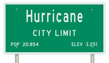 İşaretli yeşil 3D otoyol